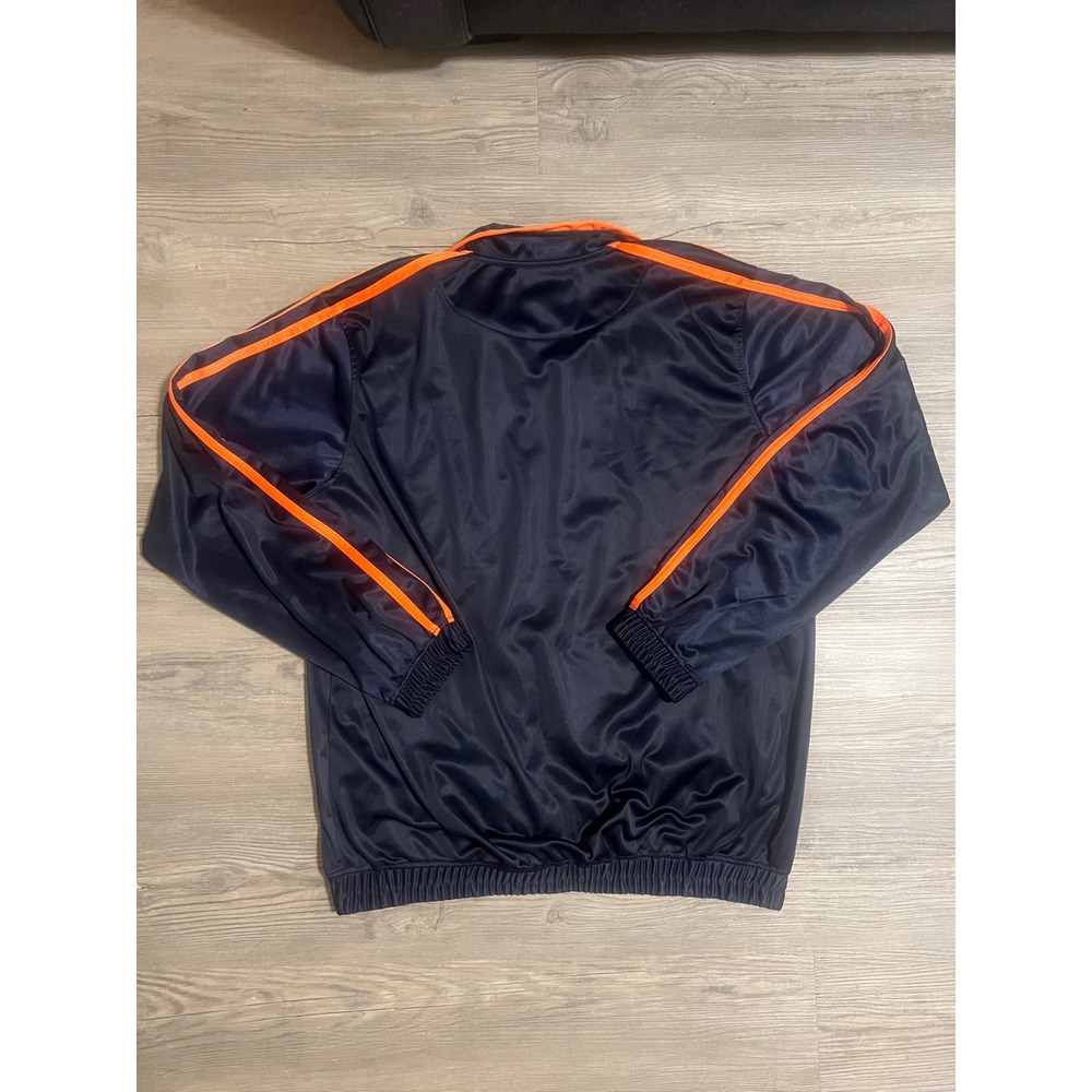 Vintage NFL Chicago Bears Men's Track Jacket Full Zip Blue Size Large - Picture 3 of 7